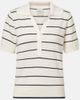 Varley Varley Wren striped cotton-blend polo shirt - 1