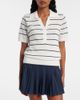 Varley Varley Wren striped cotton-blend polo shirt - 2