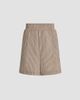 Varley Women's Darina Striped Stretch-Cotton Seersucker Shorts - 1