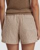 Varley Women's Darina Striped Stretch-Cotton Seersucker Shorts - 5