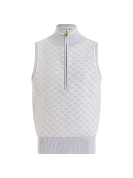 Varley Women's Vincent Printed Jacquard Half-Zip Vest