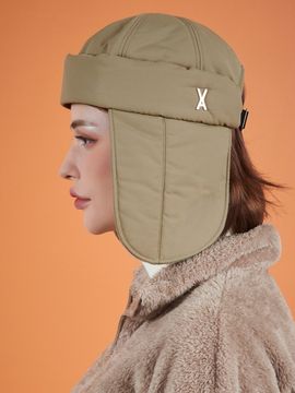 VARZAR Heavy Padding Stud Trooper Hat_Beige