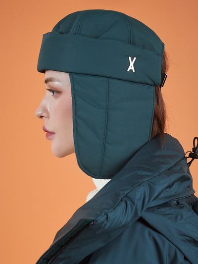 VARZAR Heavy Padding Stud Trooper Hat_Green