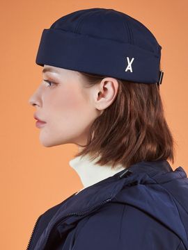 VARZAR Heavy Padding Stud Watch Cap_Navy