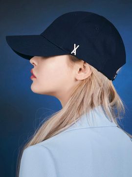 VARZAR Stud Logo Overfit Ball Cap_Navy