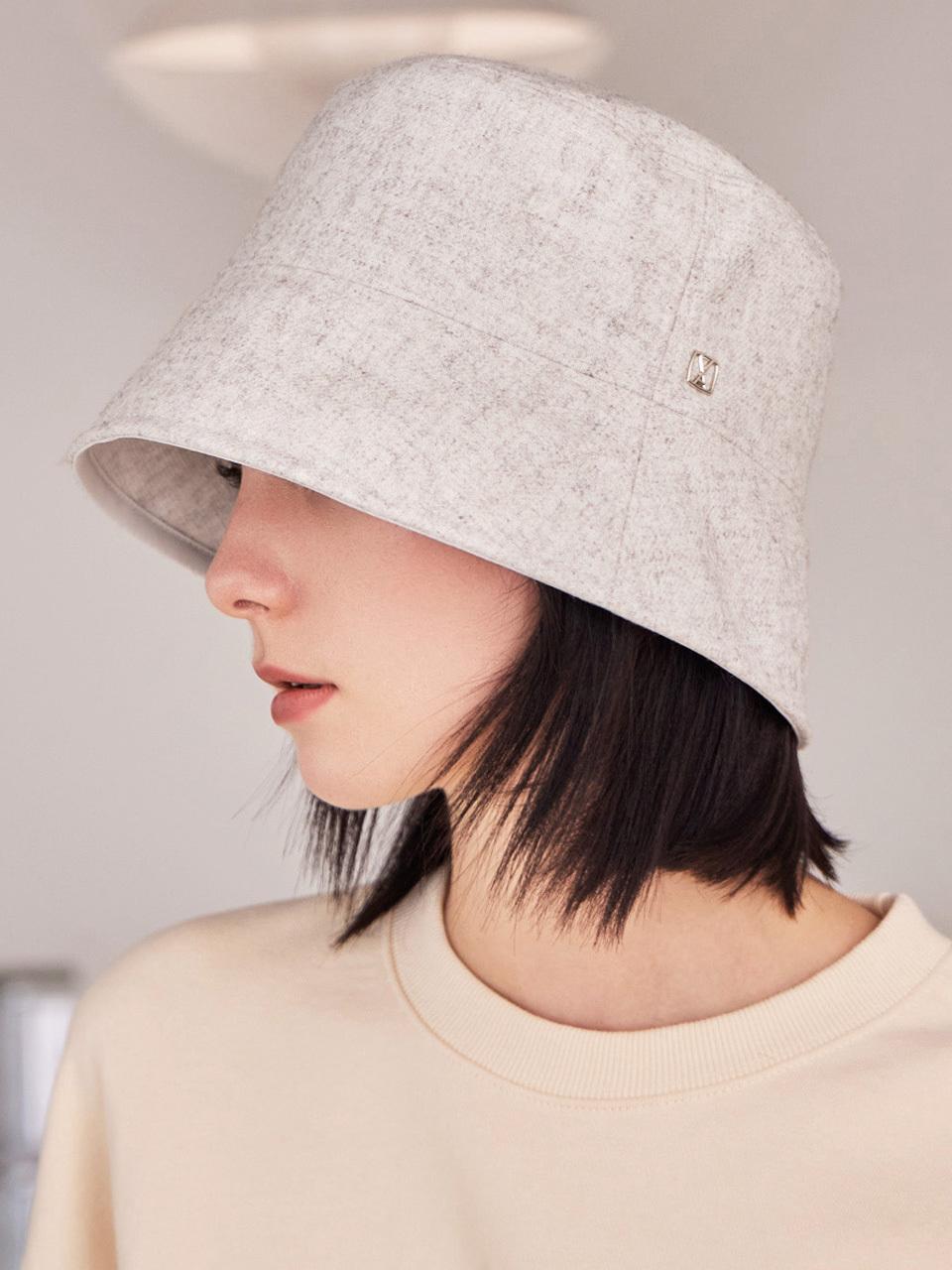 VARZAR VA Square Drop Over Fit Bucket Hat