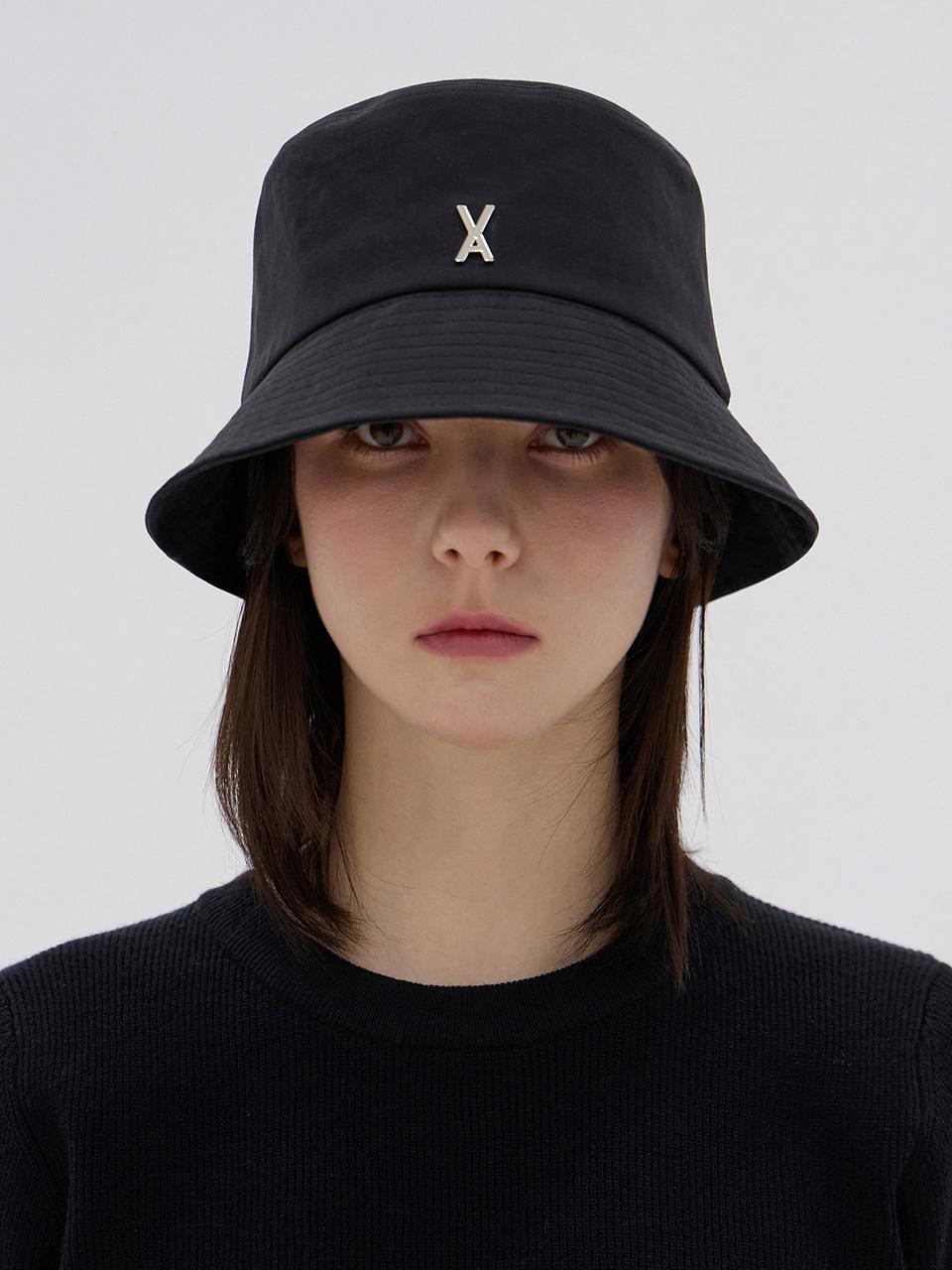 VARZAR VA Stud Basic Bucket Hat_Black