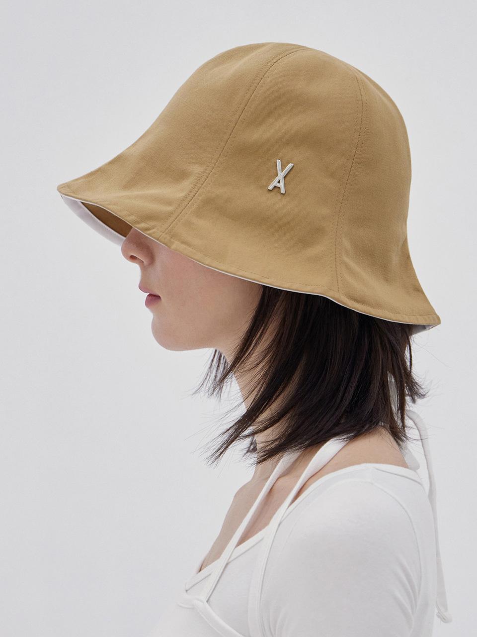 VARZAR VA Stud Basic Tulip Hat_Beige