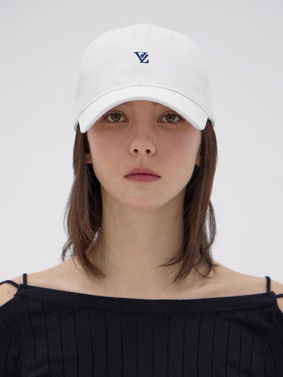 VARZAR VZ Minimal Logo Ball Cap_White