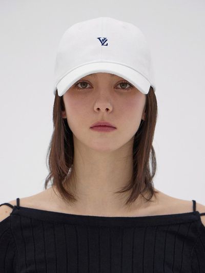 VARZAR VZ Minimal Logo Ball Cap_White