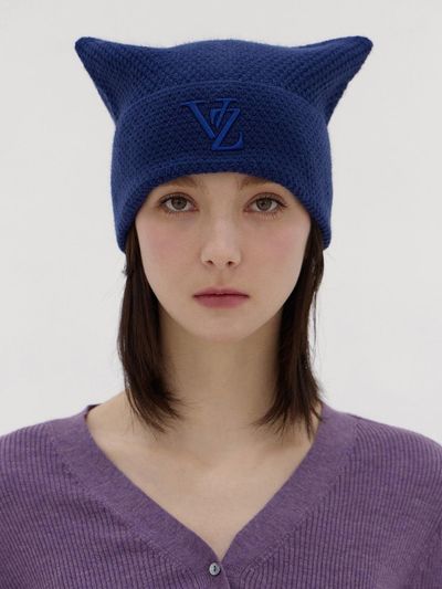VARZAR VZ Square Beanie_Navy