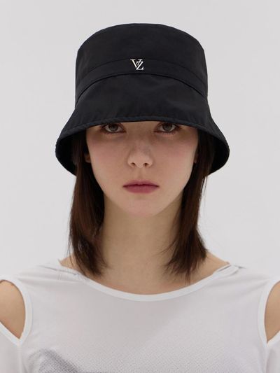 VARZAR VZ Stud Basic Drop Bucket Hat_Black