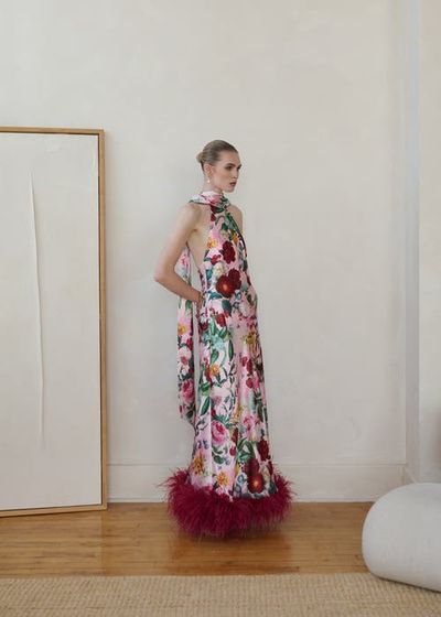 Vasiliki Vasiliki Maliya Feather Dress