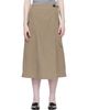 Veilance Veilance Beige Lota Midi Skirt - 1