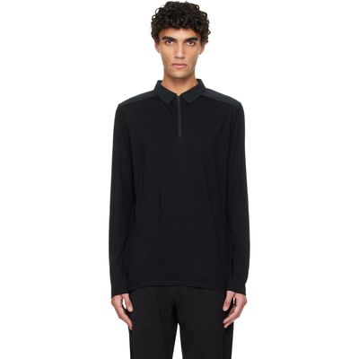 Veilance Veilance Black Frame LS Polo