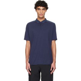 Veilance Veilance Navy Frame SS Polo