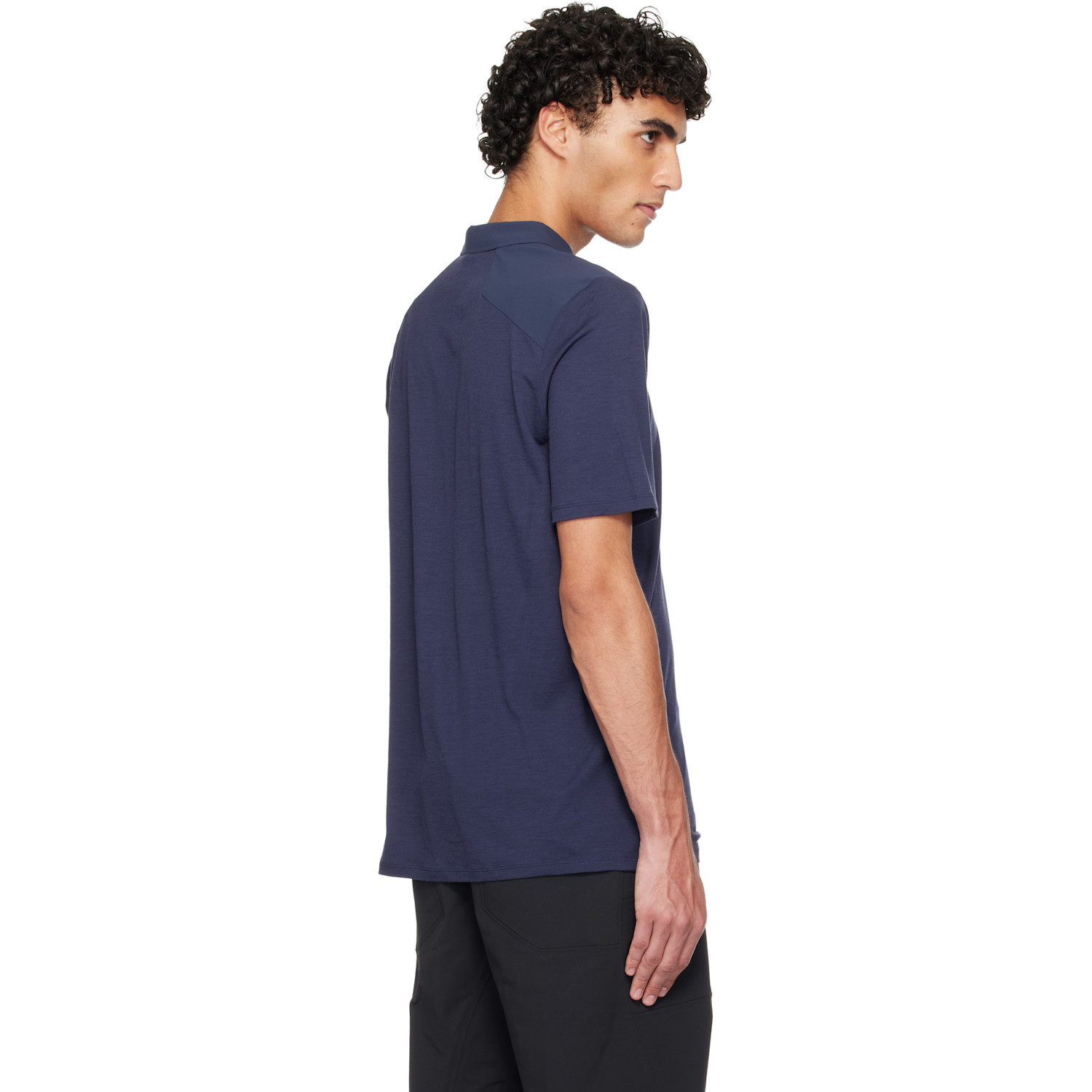 Veilance - Navy Frame SS Polo