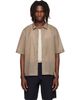 Veilance Veilance Taupe Demlo S/S Shirt - 1