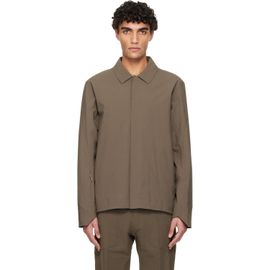 Veilance Veilance Taupe Lerus Insulated Tech Wool Jacket