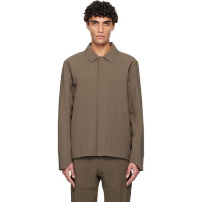Veilance Veilance Taupe Lerus Insulated Tech Wool Jacket