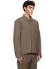 Veilance Veilance Taupe Lerus Insulated Tech Wool Jacket - 2