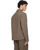 Veilance Veilance Taupe Lerus Insulated Tech Wool Jacket - 3