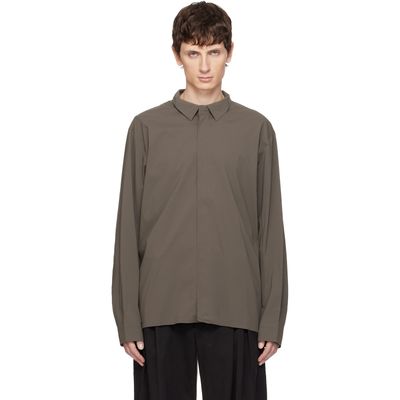 Veilance Veilance Taupe Metry Shirt