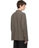 Veilance Veilance Taupe Metry Shirt - 3