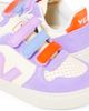 Veja Kids Veja Kids V-10 suede-trimmed leather sneakers - 5