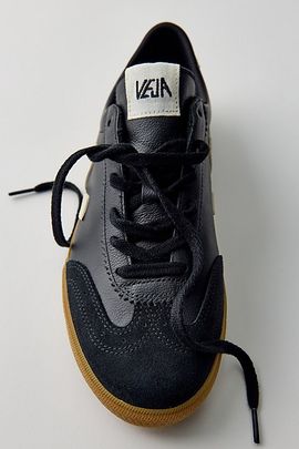 Veja Veja Men's Volley Sneakers in Black Pierre, Men's at Urban Outfitters