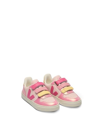 Veja Veja Unisex Small V-10 Petale Mia Leather Low Top Sneakers Toddler, Little Kid