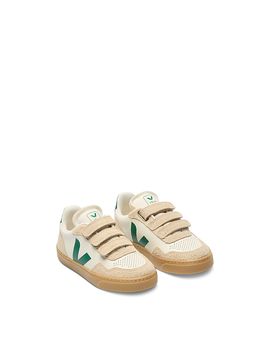 Veja Veja Unisex Small V-90 Pure Golf Leather Sneakers Toddler, Little Kid