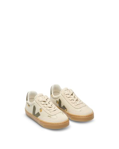 Veja Veja Unisex Small Volley Leather Sneakers Toddler