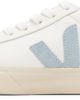 VEJA VEJA White & Blue Campo Leather Sneakers - 3
