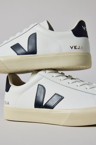 Veja Veja Women's Campo Sneaker in Extra White/Black, Women's at Urban Outfitters