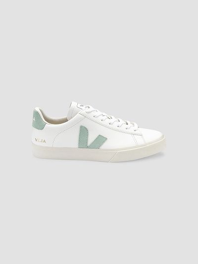 Veja Veja Women's Women's's Campo Leather-Trim Low-Top Sneakers Sneakers