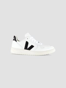 Veja Veja Women's Women's's V-10 Leather Low-Top Sneakers