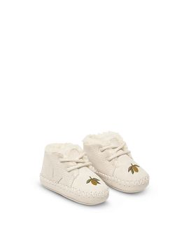 Veja Veja x Konges Sljd Unisex Embroidered Suede Sneakers Baby
