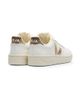 Veja Women's V-10 Leather-Cotton Low-Top Sneakers - 4