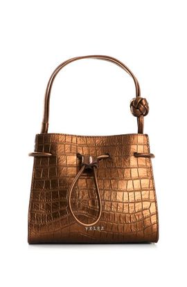 Velez Velez Aromia Folia Leather Crossbody Bag