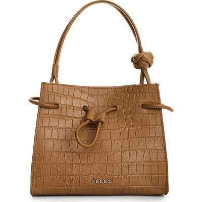 Velez Velez Full Grain Leather Crossbody Bag