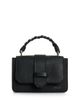 Velez Velez Garniel Hands-Free Leather Bag with Woven Handle - 1