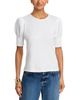 Velvet By Graham & Spencer Velvet by Graham & Spencer Elbow Sleeve Crewneck Top - 1