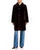Velvet By Graham & Spencer Velvet by Graham & Spencer Evangeline08 Reversible Faux Fur and Faux Leather Coat - 3