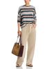 Velvet By Graham & Spencer Velvet by Graham & Spencer Mae Long Sleeve Stripe Sweater - 2