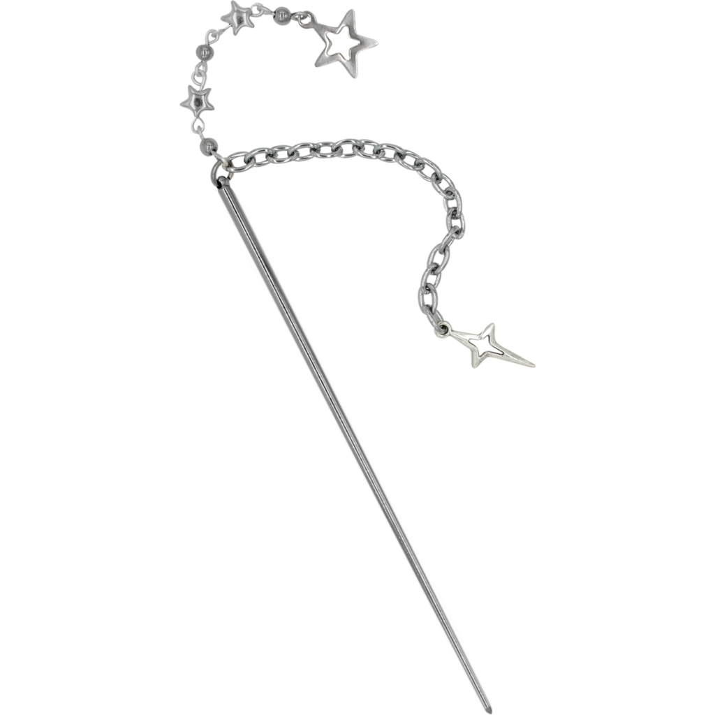 Velvet Luna Velvet Luna Steel Hair Pin With Sparkle Charm