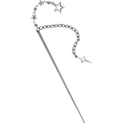 Velvet Luna Velvet Luna Steel Hair Pin With Sparkle Charm