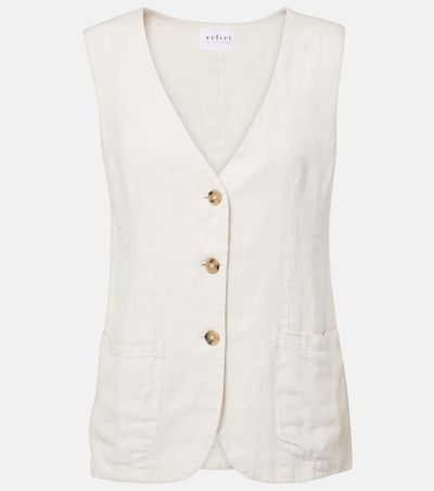 Velvet Velvet Acie linen vest