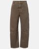Velvet Velvet Alexis cotton twill barrel-leg pants - 1