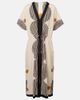 Velvet Velvet Amira printed cotton kaftan - 1